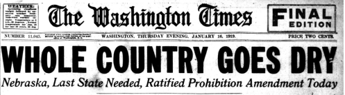 prohibition paper